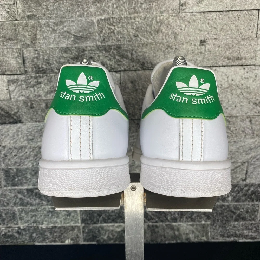 ADIDAS Originals Stan Smith White /Green Sneakers - MNS7